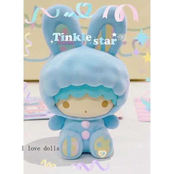 Sanrio Characters Rabbit Flocking Series by Miniso (Set of 6)