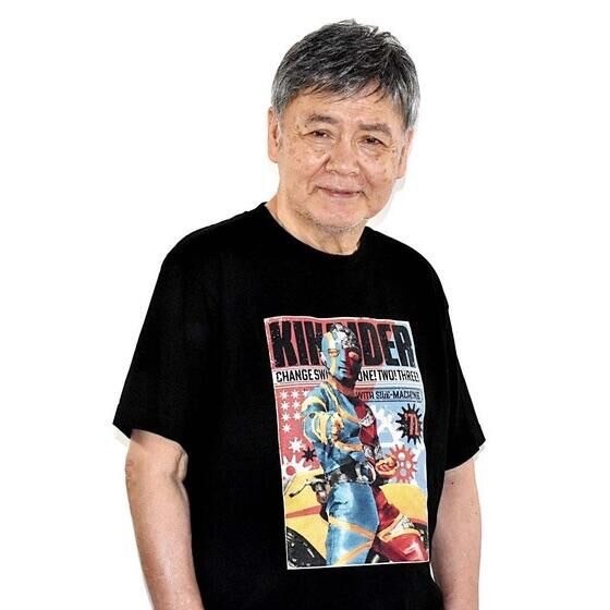 PRE-ORDER : Yoshihito Sugahara Android Kikaider Kikaider/Red & Blue T-shirt