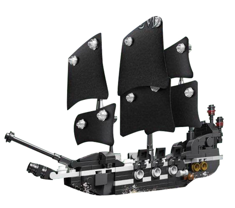 Lepin 03058 A-D Pirates of the Carribean 4 in 1 set