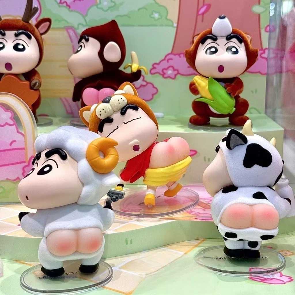 Crayon Shinchan - Cute Animals Tushie! Series by Miniso