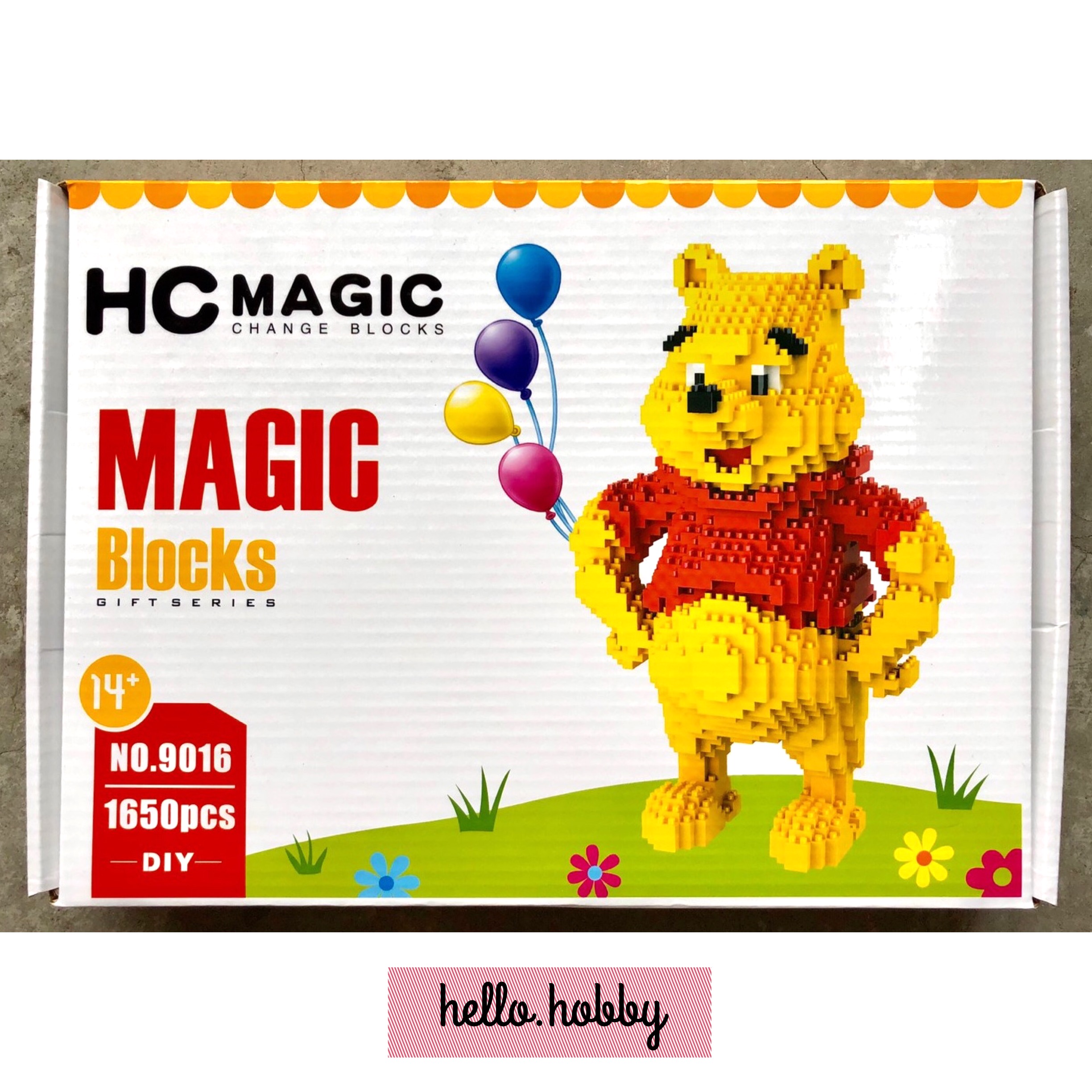 Hc Magic 9016 Disney Winnie The Pooh 1650pcs