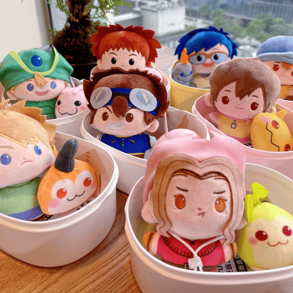ตุ๊กตาพวงกุญแจ Digimon - Yummy Box - Digimon Baby Series by LDCX