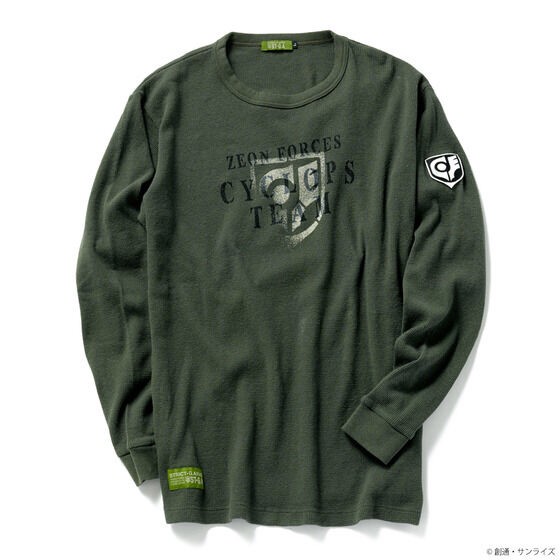 PRE-ORDER : STRICT-G.ARMS "Mobile Suit Gundam 0080 War in the Pocket" Waffle Long Sleeve T-shirt