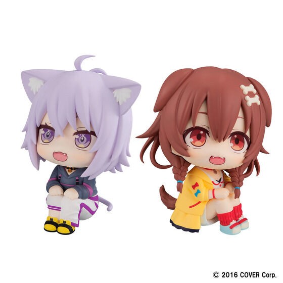 PRE-ORDER : Rukappu Hololive Nekomata Okayu & Inugami Korone Set [with limited cushion]
