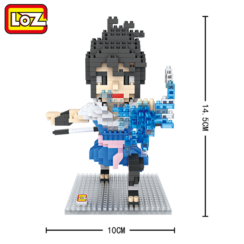 Loz 9743 Naruto Shippuden Uchiwa Sasuke 620pcs