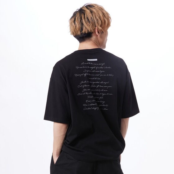 PRE-ORDER : TIGER & BUNNY 2 Big Silhouette T-shirt Each Story Subtitle Pattern