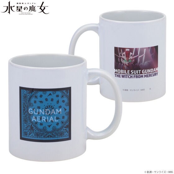 PRE-ORDER : Mobile Suit Gundam The Witch from Mercury Bandana Pattern Series Mug