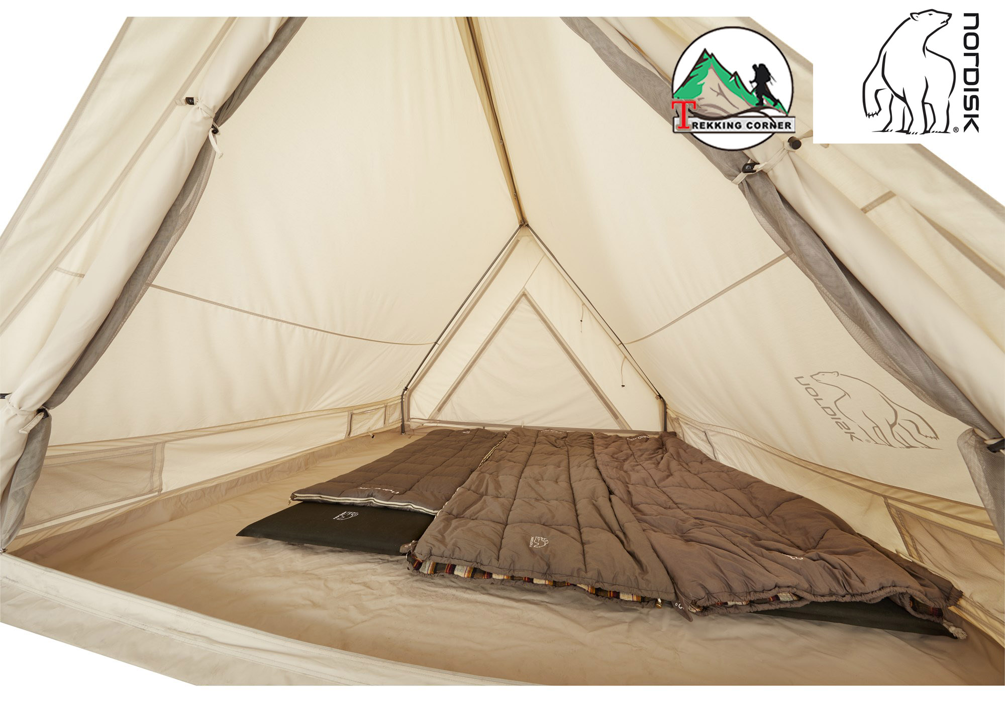 Nordisk Vimur 5.6 With Steel Poles