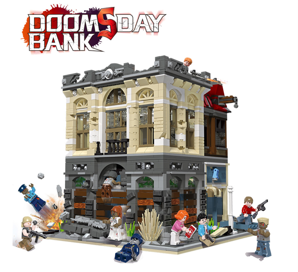 Jie star 89102 Doomsday bank 2836pcs