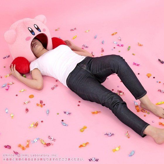 PRE-ORDER : Suikomi Kirby Pillow Plush