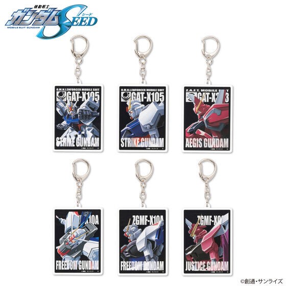 PRE-ORDER : Mobile Suit Gundam Mobile Suit Acrylic Charm