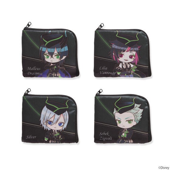 PRE-ORDER : Hapikuro! Disney Twisted Wonderland Coin Cases (22 Types) (Random)