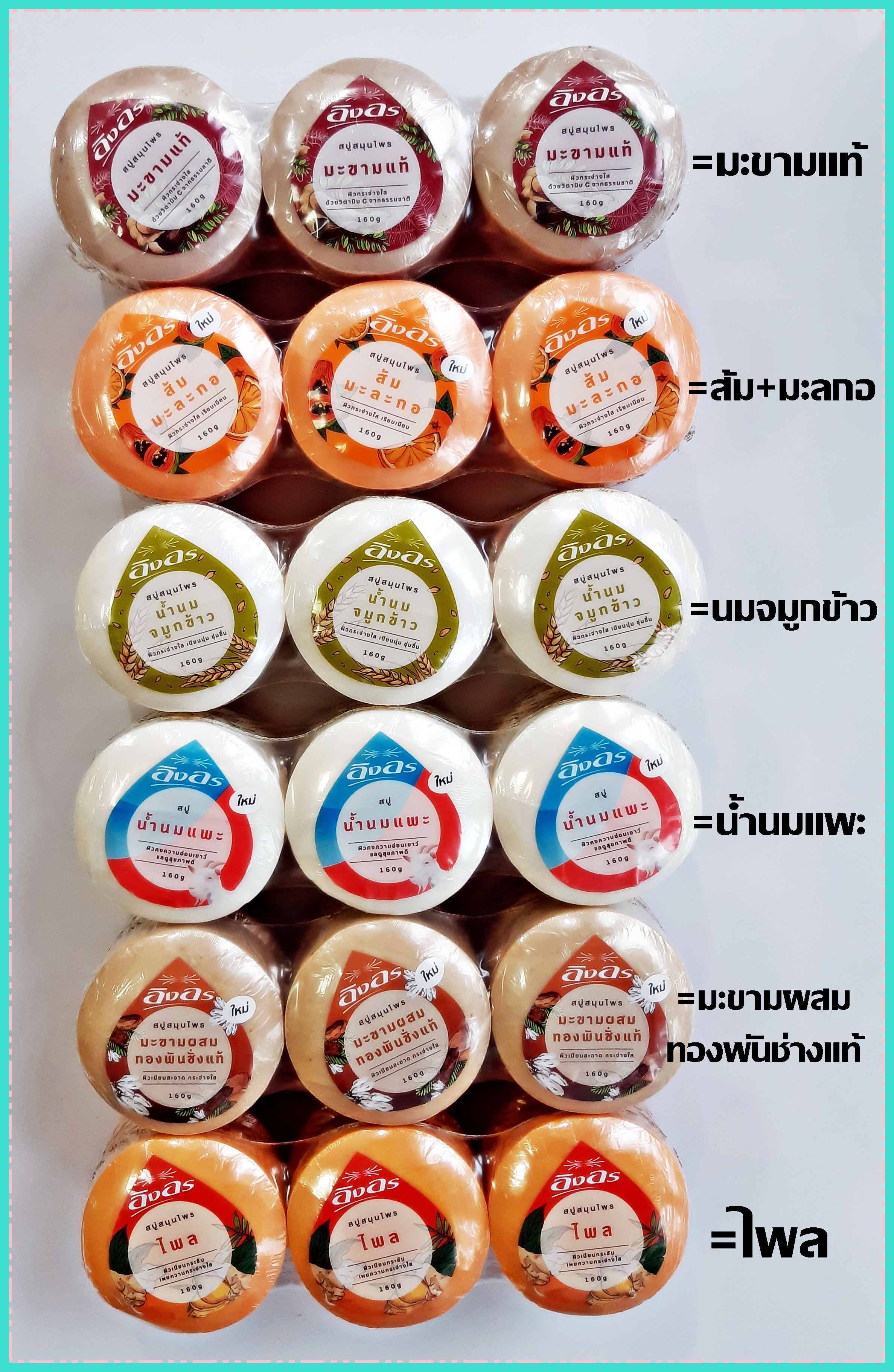 อิงอร 6 ชนิดขายดี