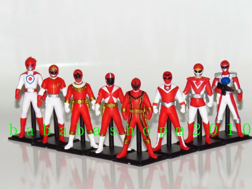 กาชาปอง Super Sentai Hero Gallery: Red Chronicle vol. 3 Gashapon (Set of 8) by Bandai