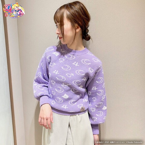 PRE-ORDER : Pretty Soldier Sailor Moon x dazzlin Mark Point Knit Tops