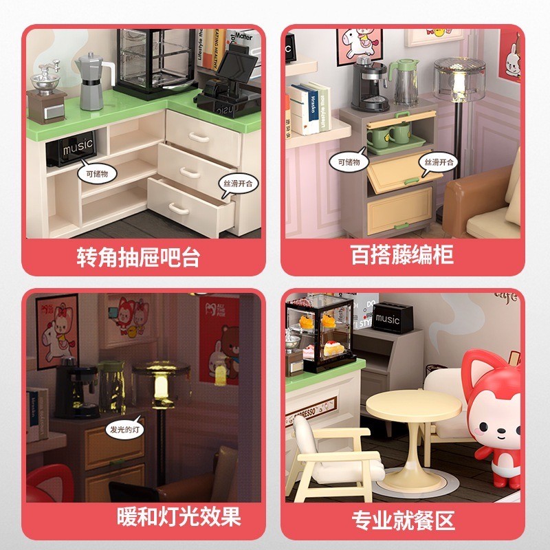 DIY Miniature House บ้านโมเดล ALI the Fox - Fruit Gift Box