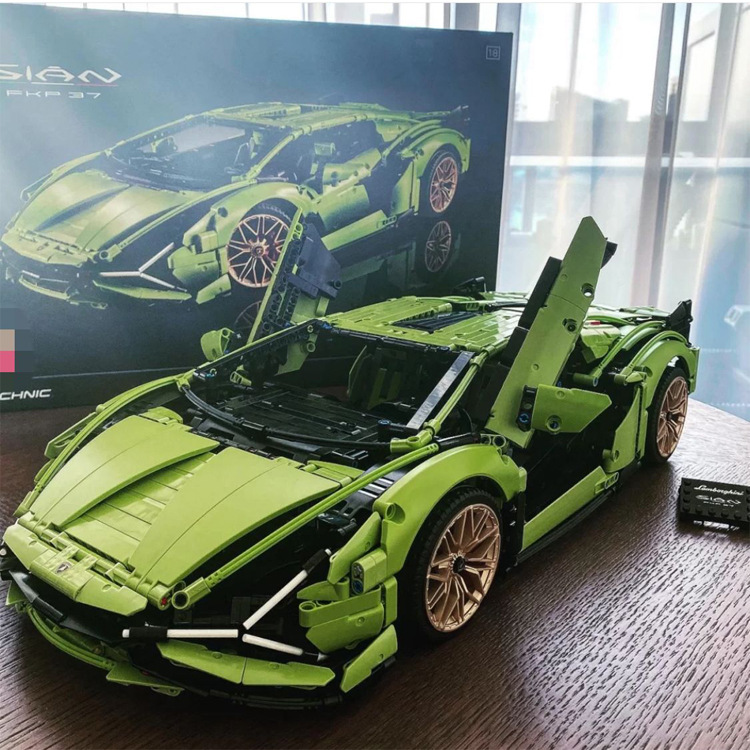 Le bo 10273 Lamborghini Sián FKP 37 3716pcs