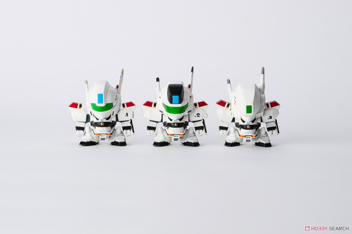 Pre-order : Patlabor: Deformed Mecha Figure World Vol.1 Ingram Unit 1 / 2 / 3 by Genco