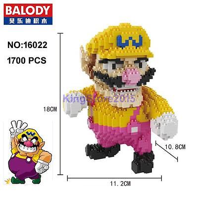 Balody 16022 Super Mario Wario 1700pcs