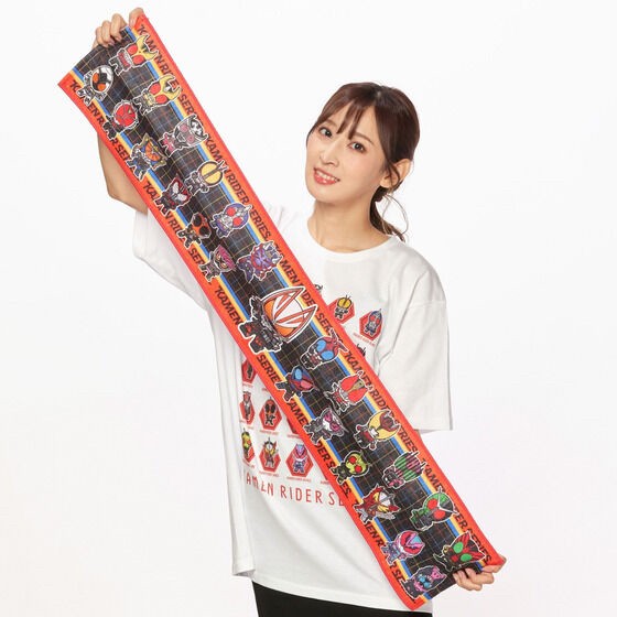 PRE-ORDER : Kamen Rider Geats & Kamen Rider Series Deformed Muffler Towel
