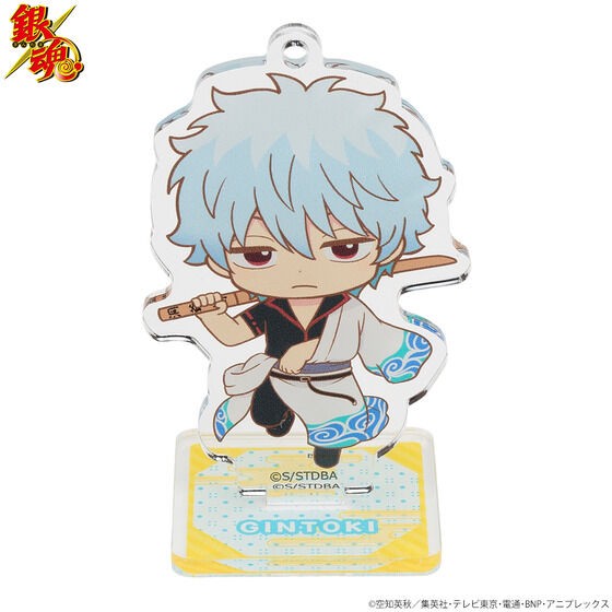 PRE-ORDER : [Hapikuro!] Gintama SD Acrylic Stand Keychain (8 types in total) (Random)