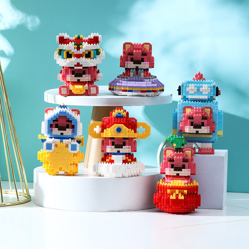 ตัวต่อนาโน Size L - NLNM M7-12 Disney - Toy Story - Lotso Cosplay