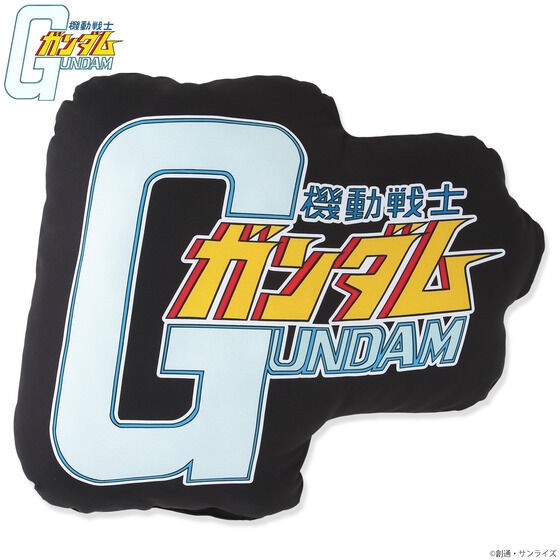 PRE-ORDER : Mobile Suit Gundam Big Cushion Logo Pattern