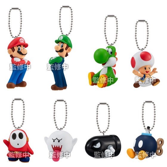 PRE-ORDER : Super Mario Mascot Charm Collection (10 pcs)