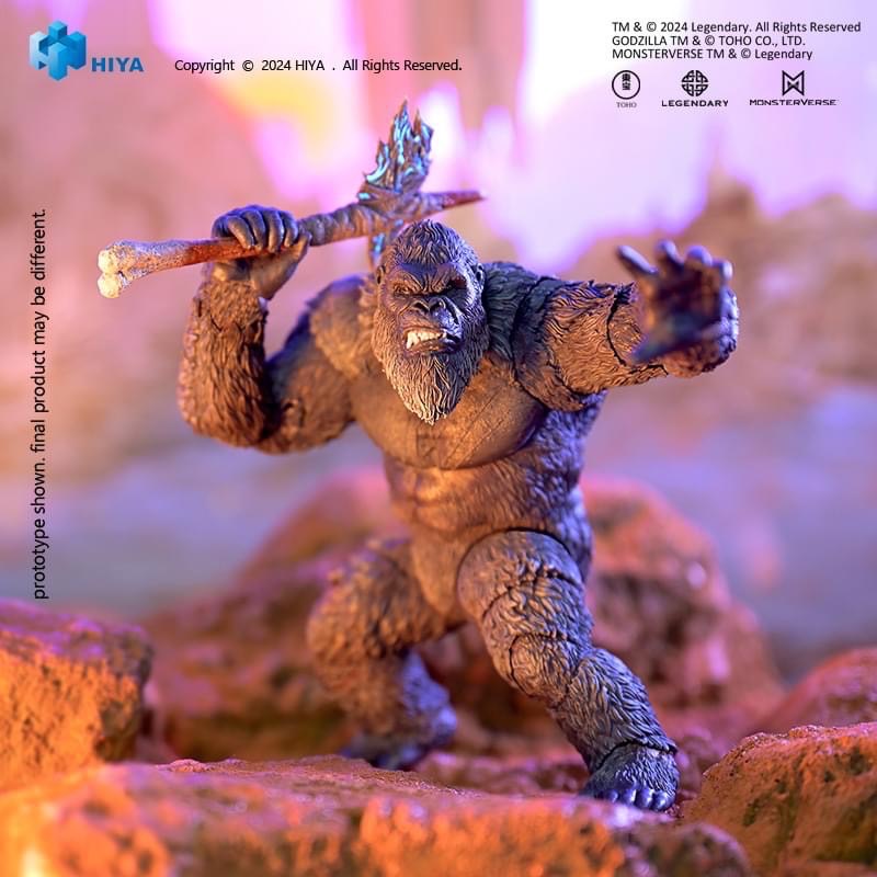 Pre-order : EXQUISITE BASIC Series Godzilla x Kong: The New Empire Kong Action Figure by Hiya Toys