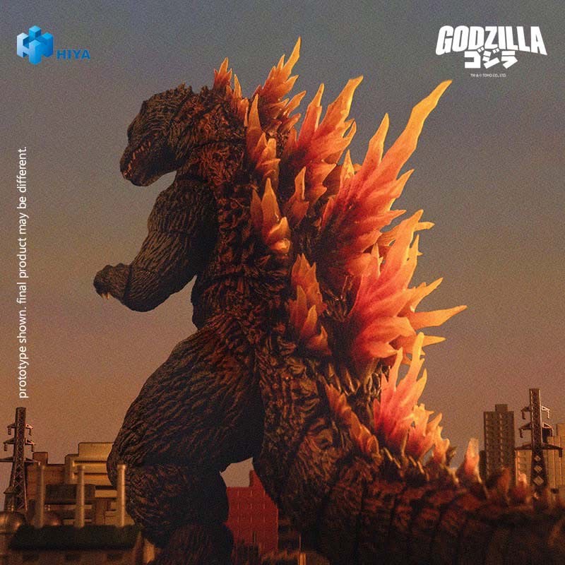 Pre-order : EXQUISITE BASIC Series Godzilla 2000: Millennium (1999) Heat Ray Godzilla Action Figure by Hiya Toys