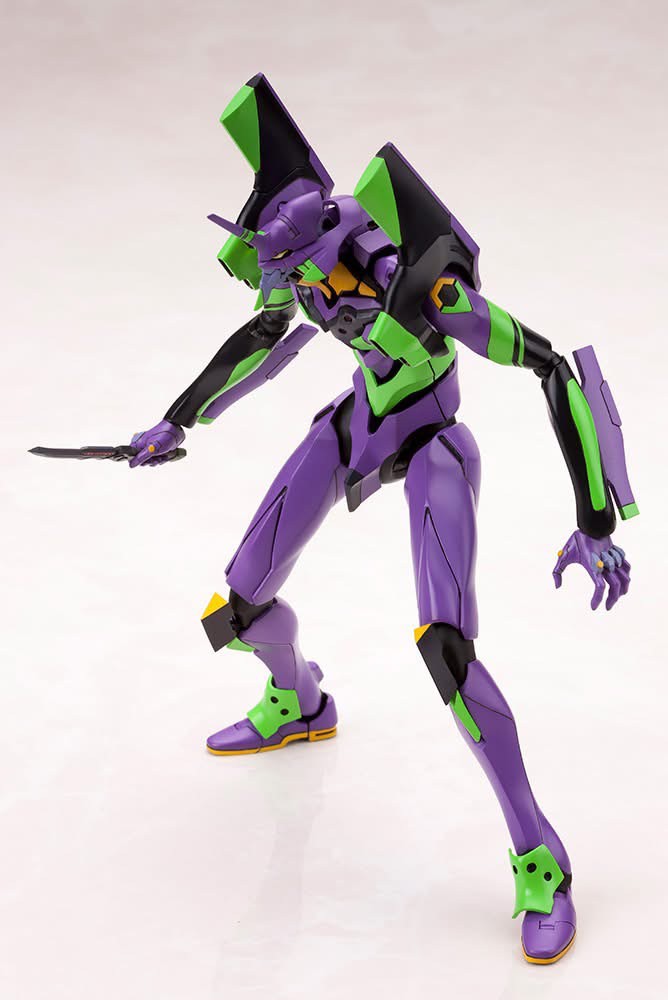 Pre-order : 1/400 Evangelion Test Type-01 with Spear of Cassius (Evangelion:3.0+1.0 Thrice Upon A Time) Plastic Model Kit by Kotobukiya (Reissue)