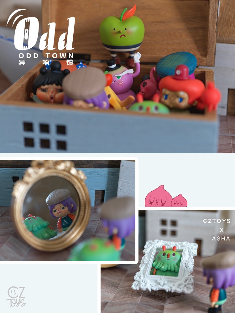 Blind Box - Odd Town by CZ Toys (Set of 8+1 secret)