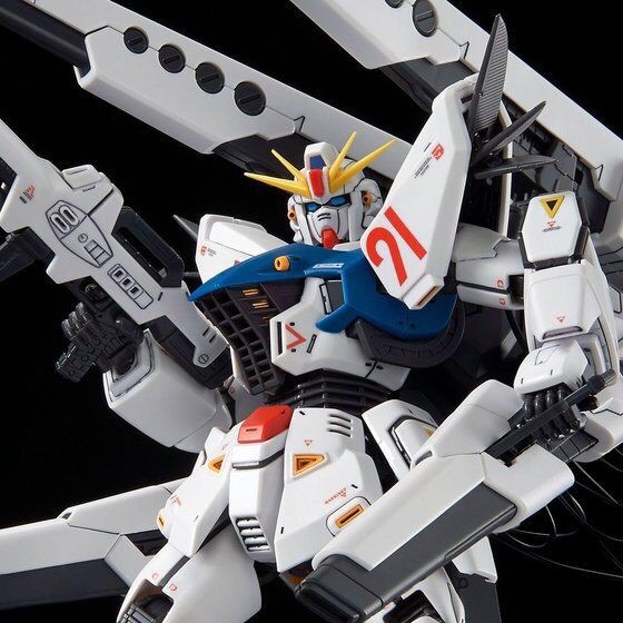 PRE-ORDER : MG 1/100 GUNDAM F91 VER. 2.0 BACK CANNON TYPE AND TWIN VSBR SET UP TYPE PLASTIC MODEL
