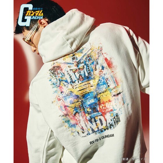 PRE-ORDER : STRICT-G glamb "Mobile Suit Gundam" Hoodie RX-78-2 GUNDAM