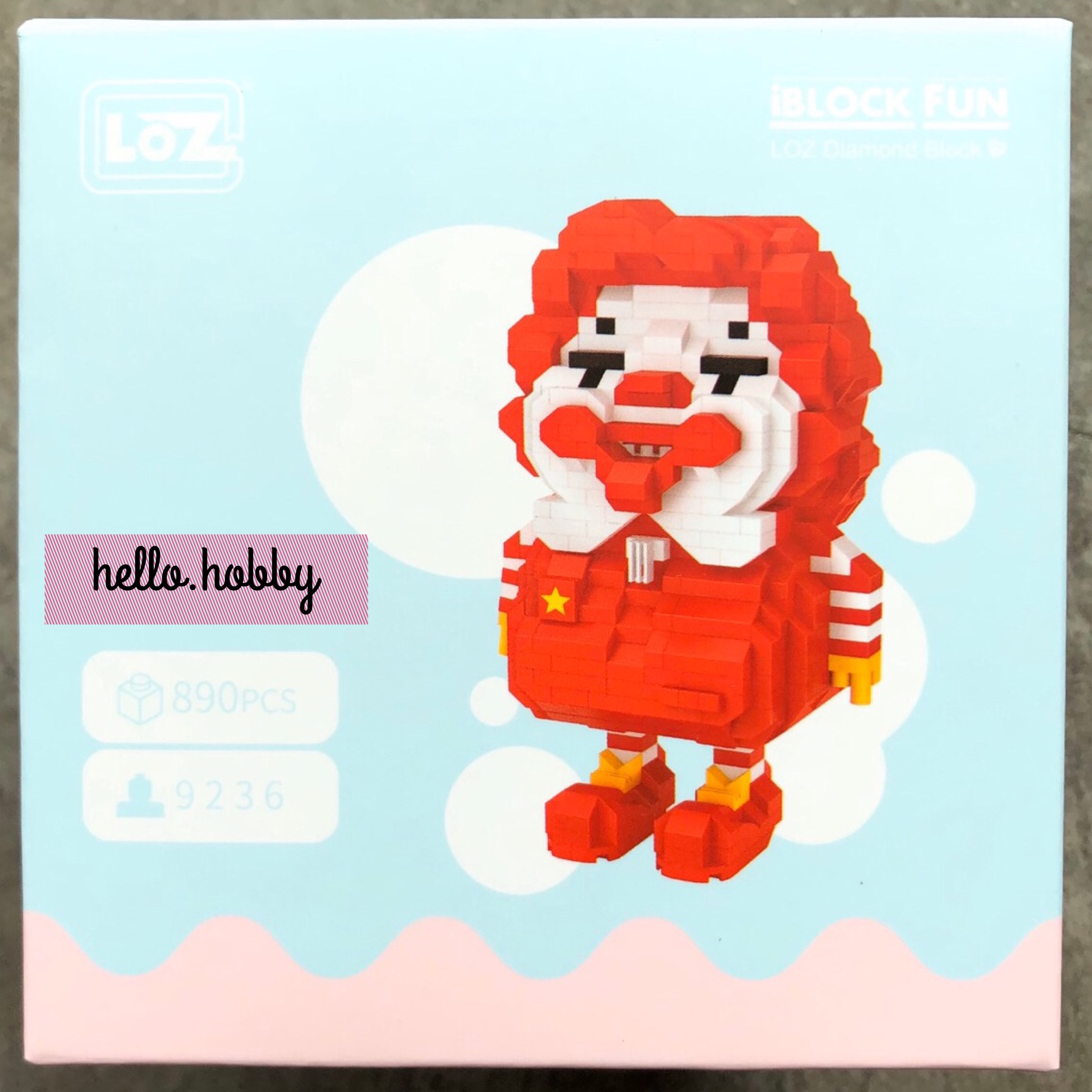 Loz 9236 McDonald 890pcs