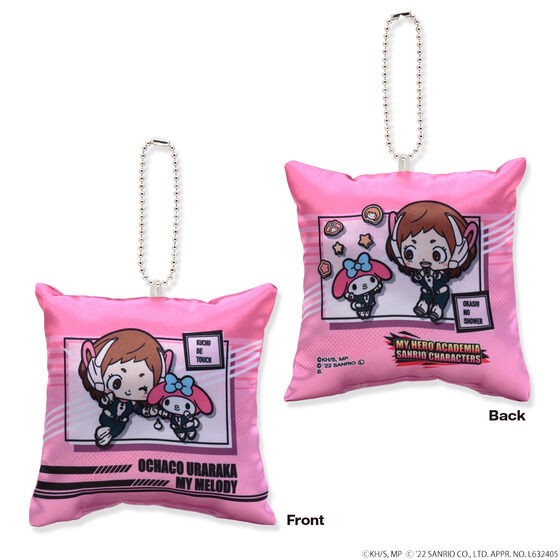 PRE-ORDER : My Hero Academia x Sanrio Characters Mini Cushion Charm (15 random types)