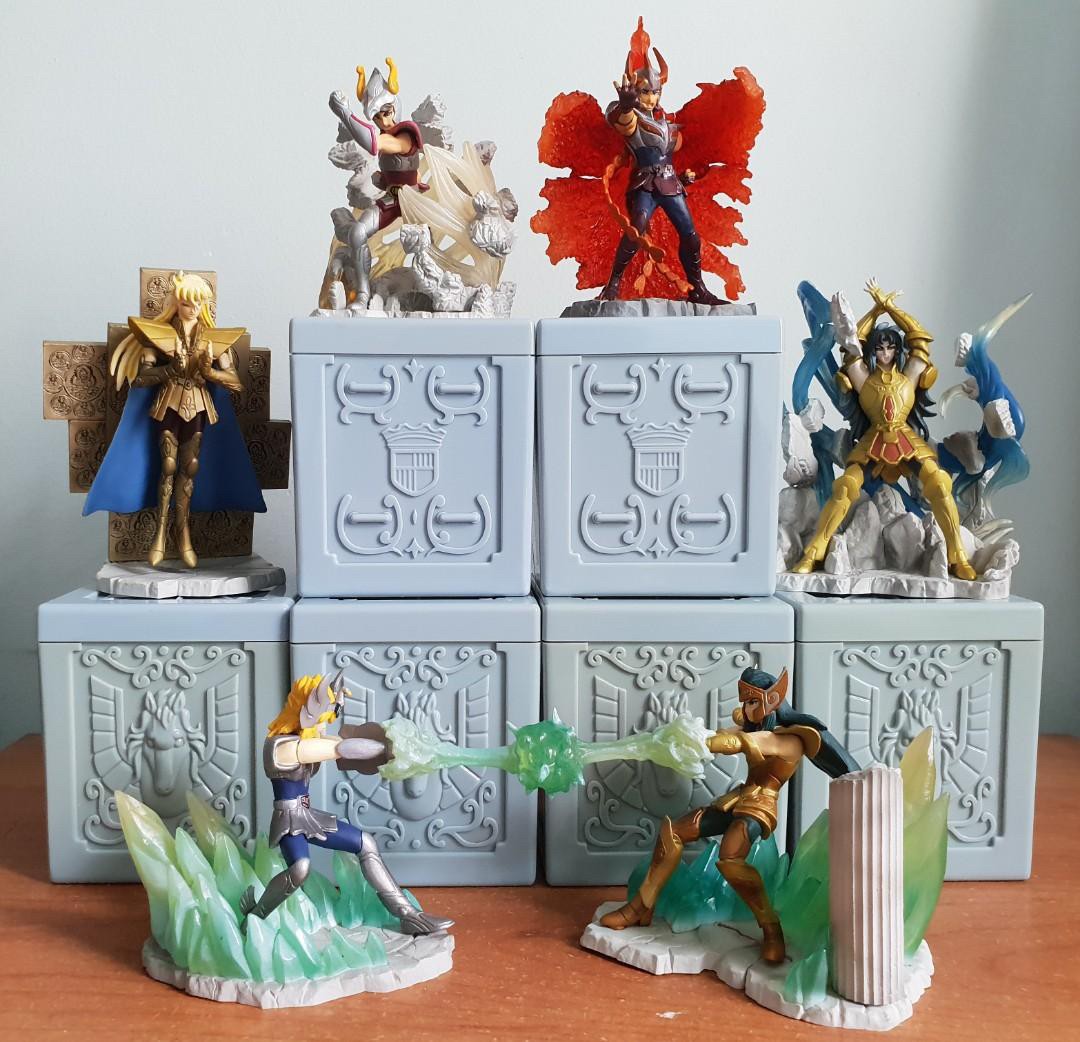 Saint Seiya - Saint Seiya Cloth Box Pandora Box Diorama ~Gold Saints Chapter Vol.1~ Figure by Megahouse (Set of 6)