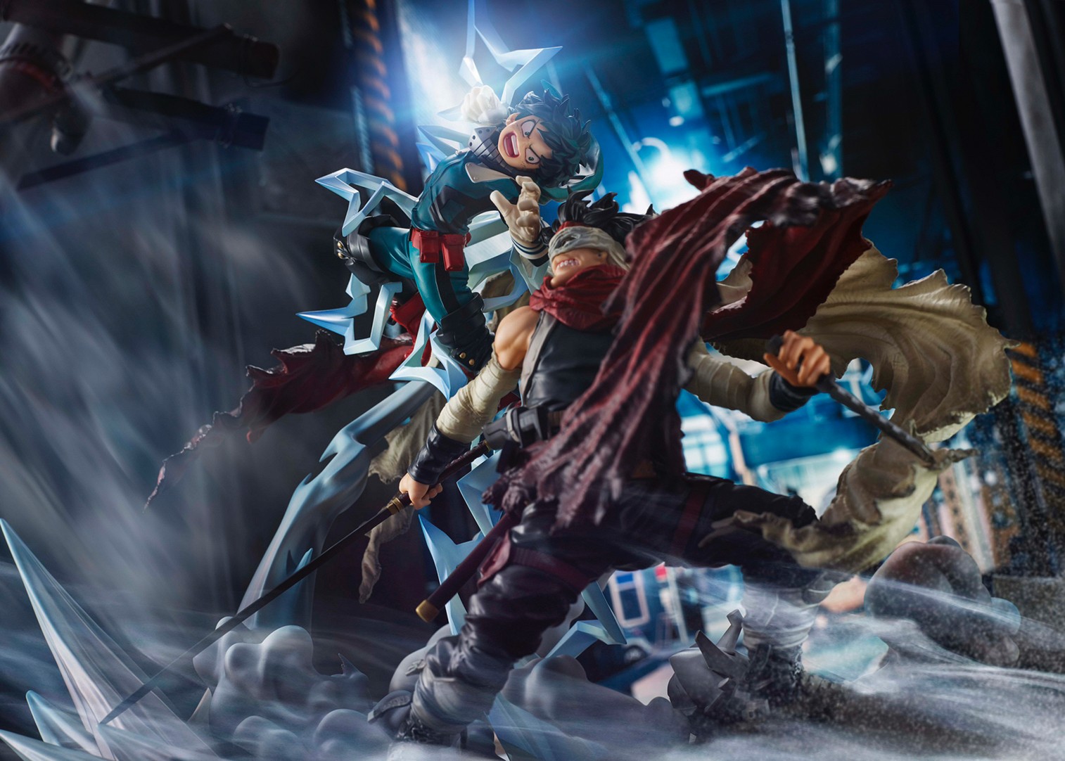 Pre-order : S-FIRE My Hero Academia Super Situation Figure: Izuku Midoriya vs. Stain by Takara Tomy