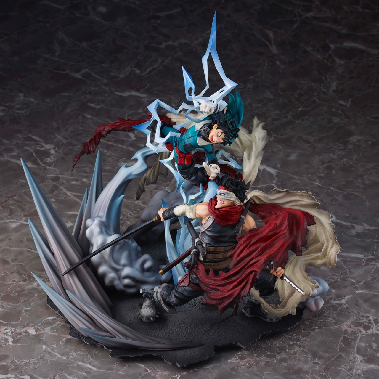 Pre-order : S-FIRE My Hero Academia Super Situation Figure: Izuku Midoriya vs. Stain by Takara Tomy