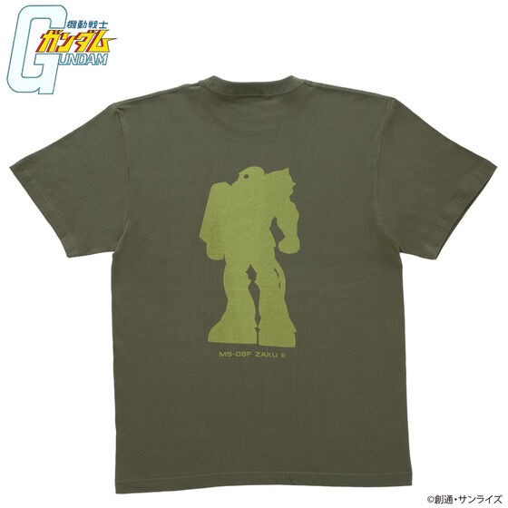 PRE-ORDER : Mobile Suit Gundam Silhouette Design Series T-shirt