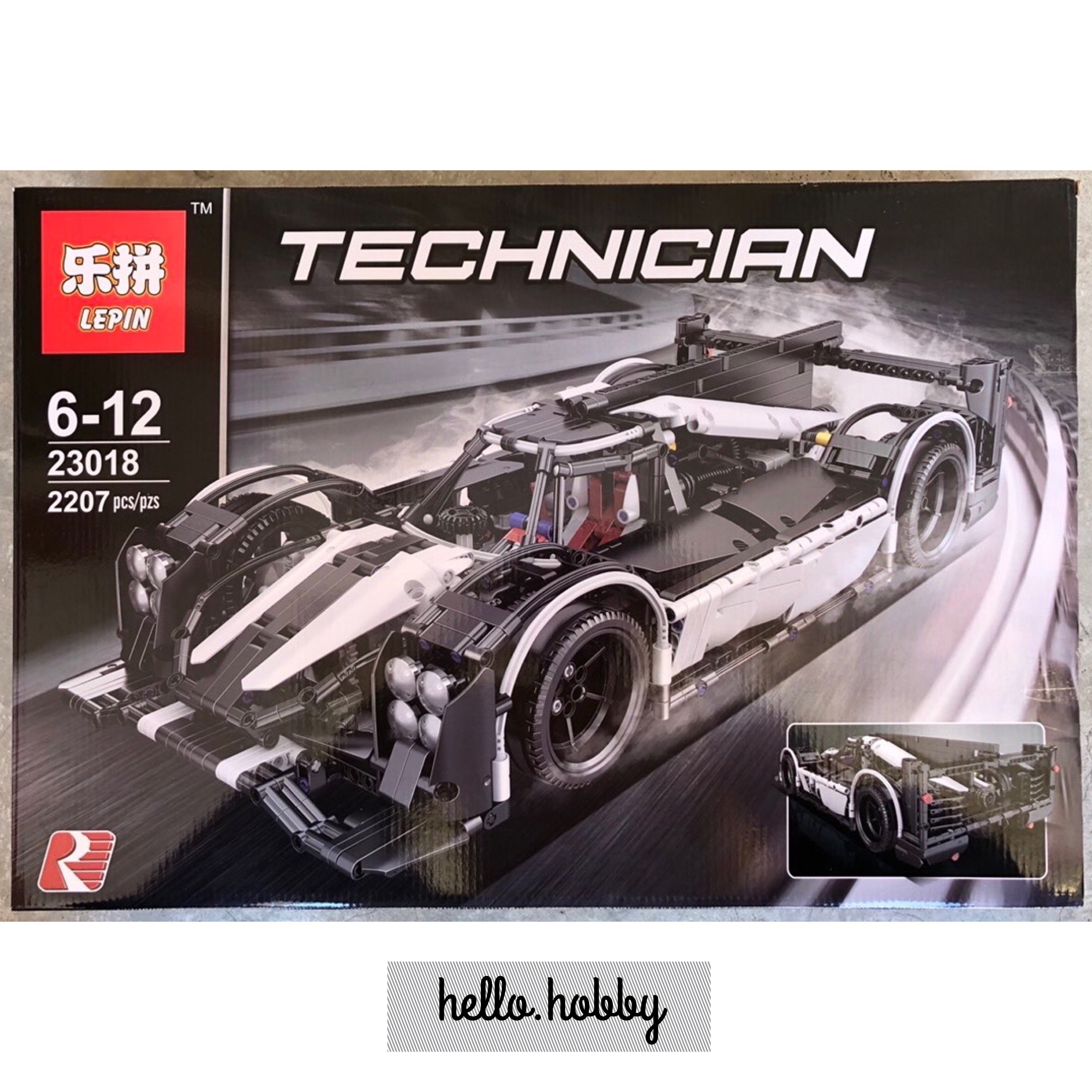 Lepin 23018 Porsche 919 Hybrid MOC-5530 2207pcs