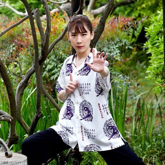 PRE-ORDER : STRICT-G "Mobile Fighter G Gundam" Aloha Shirt