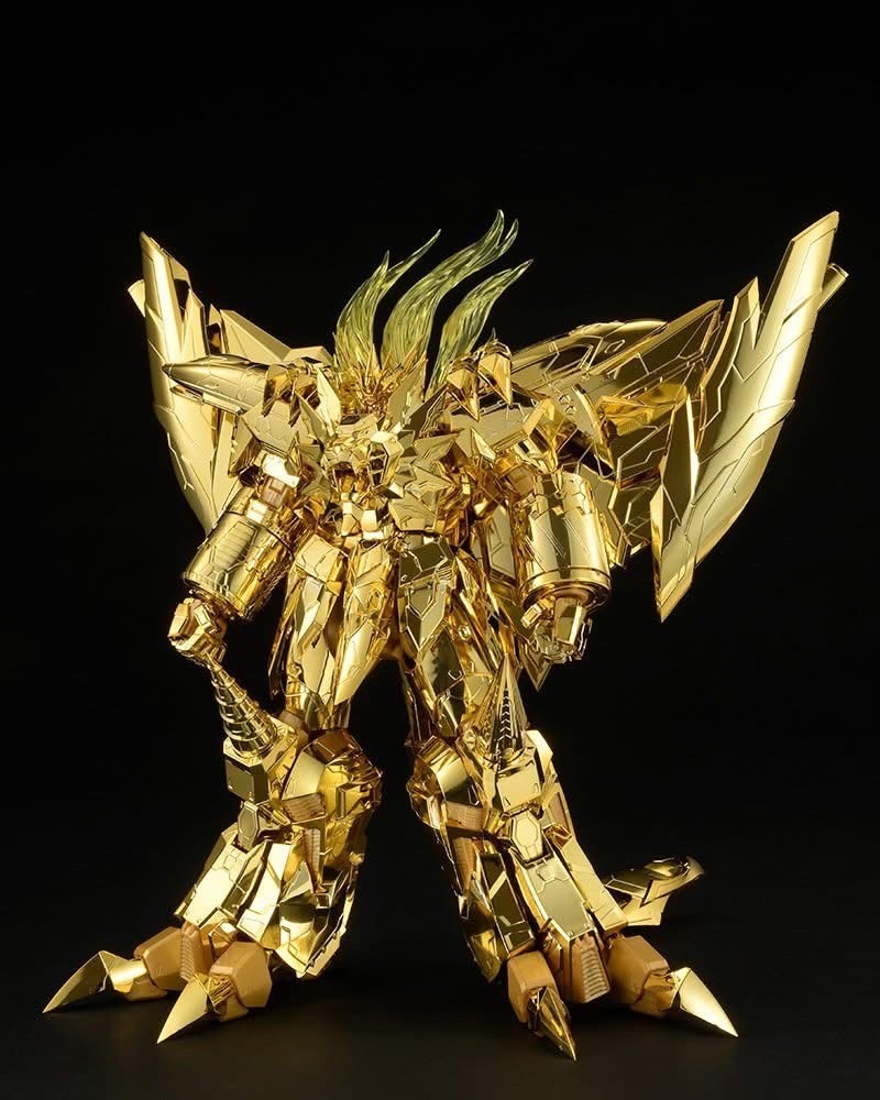 Pre-order : AMAKUNITECH The King of Braves GaoGaiGar FINAL: GENESIC GAOGAIGAR GOLD Ver. Plastic Model Kit by Kotobukiya