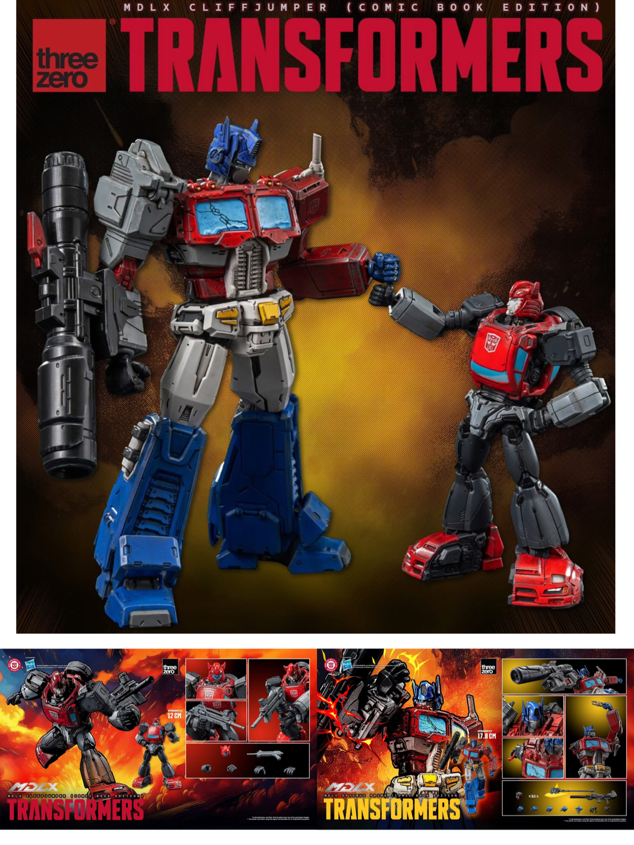 Pre-order : Transformers MDLX (Comic Book Edition) by Threezero