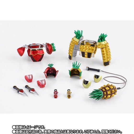 PRE-ORDER : S.H.Figuarts (Shinkocchou Seihou) Kamen Rider GAIM ARMS CHANGE SET (PINE ARMS & ICHIGO ARMS)