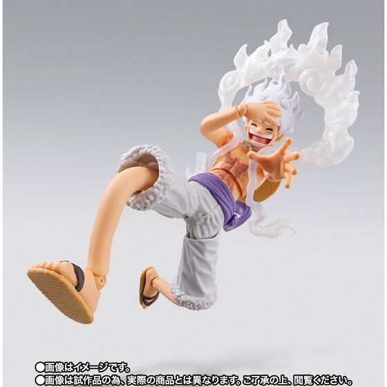 PRE-ORDER : S.H.Figuarts Monkey D. Luffy -Gear 5 Future Island Egghead- (ONE PIECE)