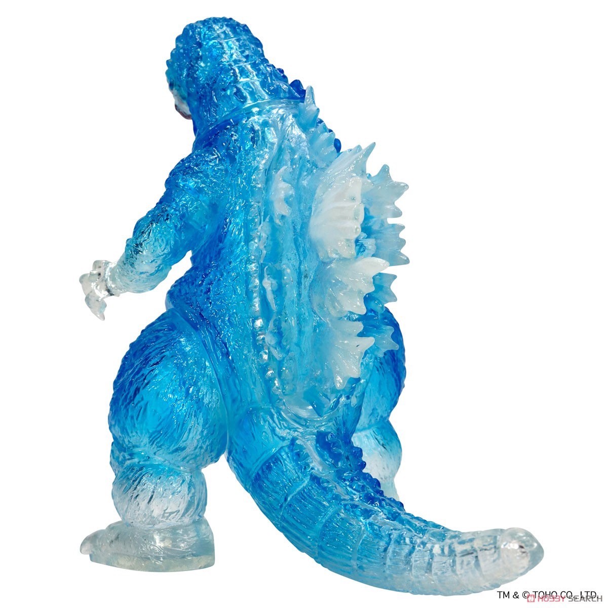 Godzilla - CCP Middle Size Series Godzilla EX Vol.3 Godzilla (2001) Clear Blue Ver. Soft Vinyl (Lot JP) by CCP