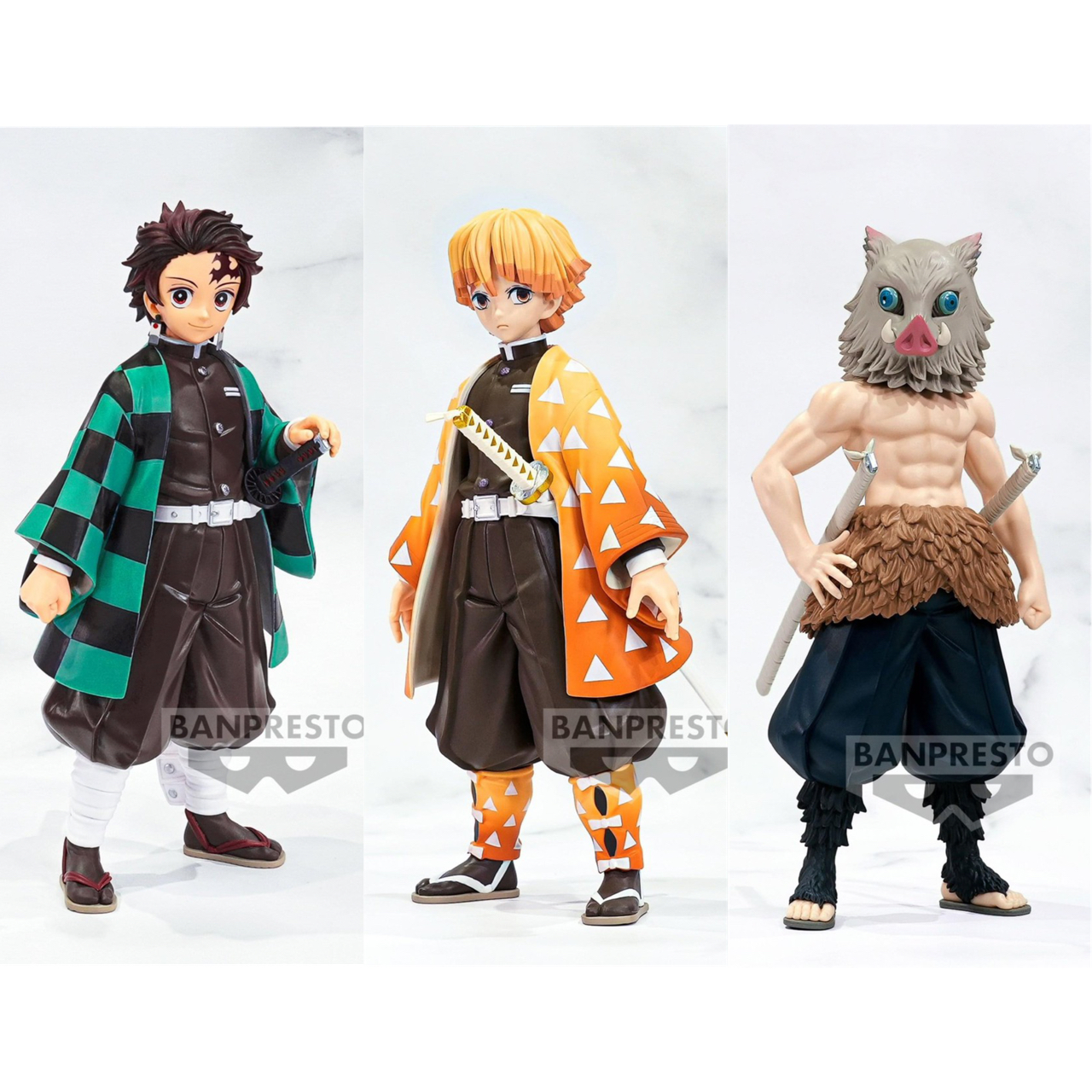 Pre-order : DEMON SLAYER: KIMETSU NO YAIBA GRANDISTA -TANJIRO KAMADO- / -ZENITSU AGAMATSU- / -INOSUKE HASHIBIRA-