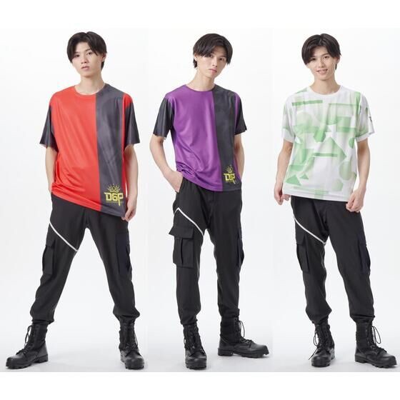 PRE-ORDER : Kamen Rider Geats DGP (Desire Grand Prix) T-shirt (Hidetoshi Ukiyo, Kagekazu Sakurai, Michinaga Azuma)