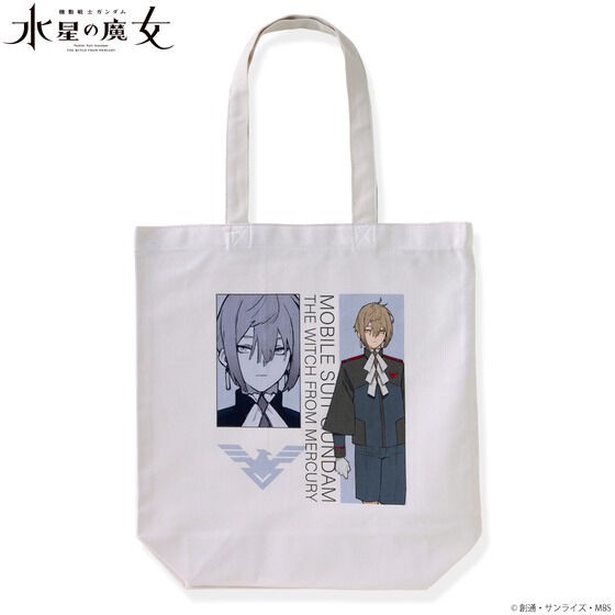 PRE-ORDER : Mobile Suit Gundam The Witch from Mercury Illustration by Mr. Mogumo Tote Bag